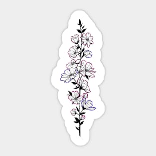 Flower vine Sticker